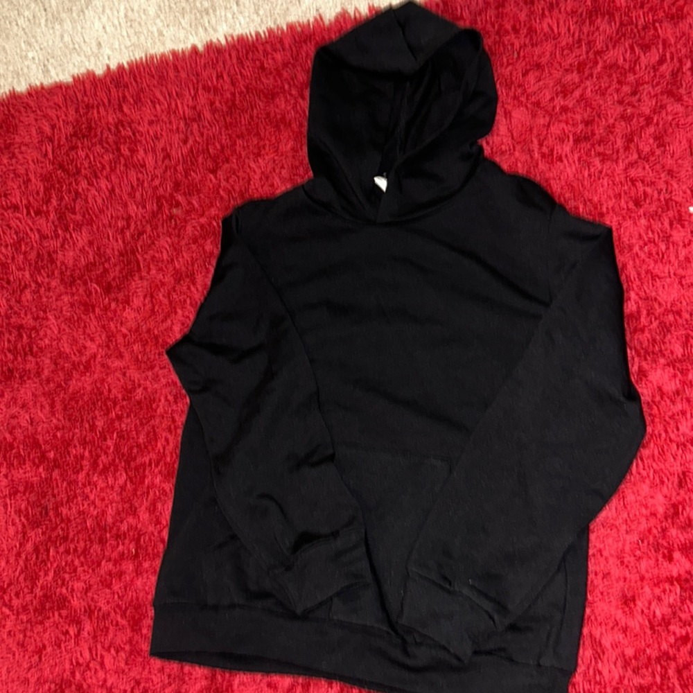 Black hoodie